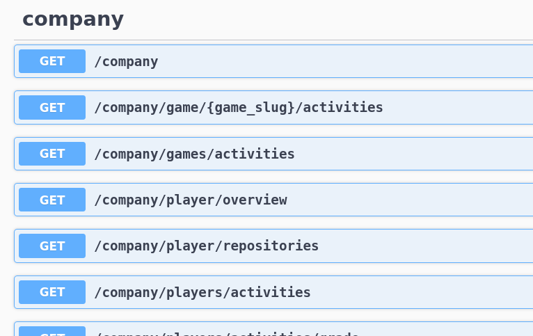 reporting api