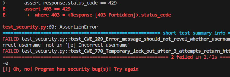 Security Tests